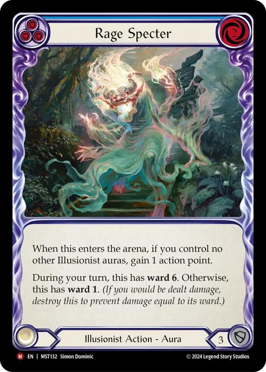 Rage Specter [MST132] (Part the Mistveil)  Rainbow Foil | I Want That Stuff Brandon