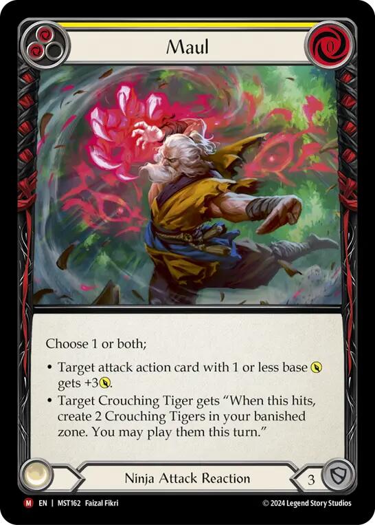 Maul [MST162] (Part the Mistveil)  Rainbow Foil | I Want That Stuff Brandon