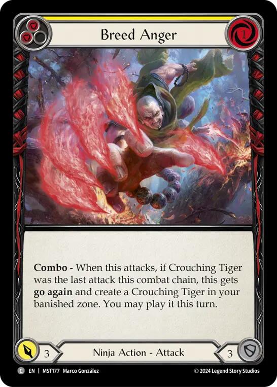 Breed Anger (Yellow) [MST177] (Part the Mistveil) | I Want That Stuff Brandon