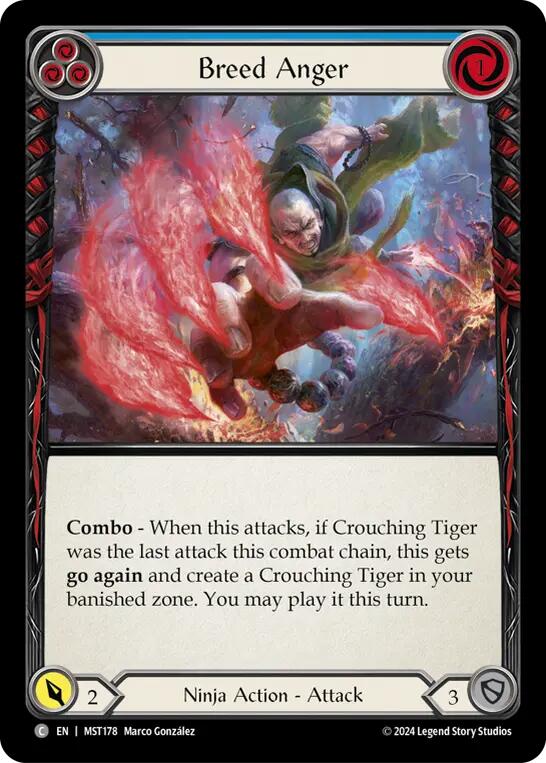 Breed Anger (Blue) [MST178] (Part the Mistveil) | I Want That Stuff Brandon