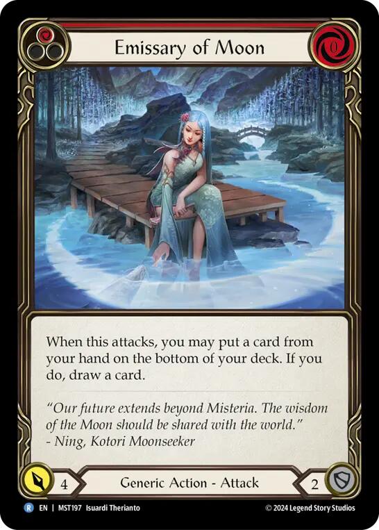 Emissary of Moon [MST197] (Part the Mistveil)  Rainbow Foil | I Want That Stuff Brandon