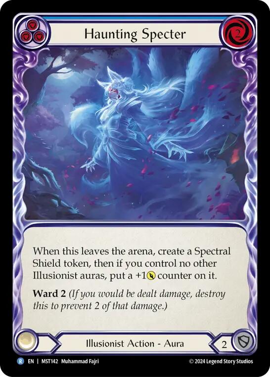 Haunting Specter (Blue) [MST142] (Part the Mistveil) | I Want That Stuff Brandon