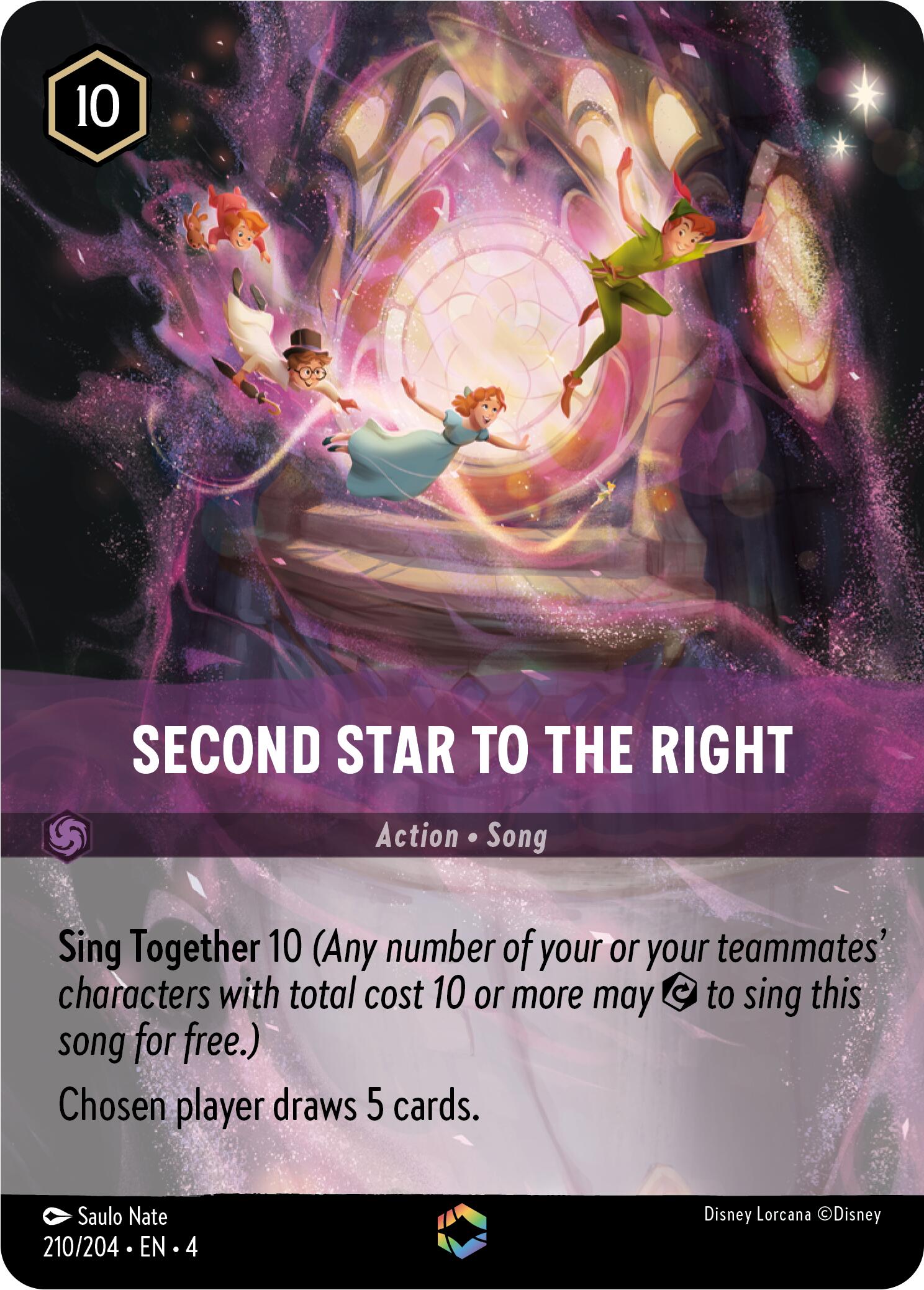 Second Star to the Right (Enchanted) (210/204) [Ursula's Return] | I Want That Stuff Brandon