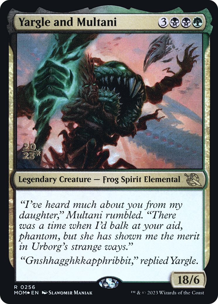 Yargle and Multani [March of the Machine Prerelease Promos] | I Want That Stuff Brandon