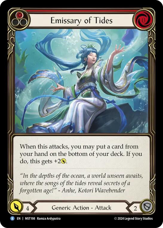 Emissary of Tides [MST198] (Part the Mistveil)  Rainbow Foil | I Want That Stuff Brandon