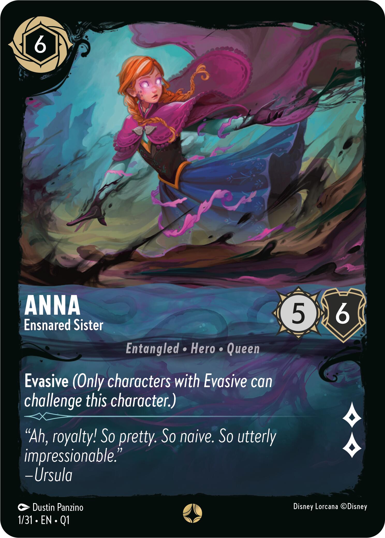 Anna - Ensnared Sister (1/31) [Illumineer's Quest: Deep Trouble] | I Want That Stuff Brandon