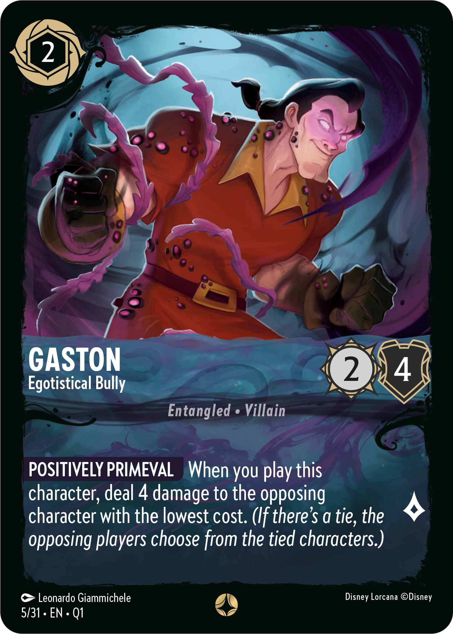 Gaston - Egotistical Bully (5/31) [Illumineer's Quest: Deep Trouble] | I Want That Stuff Brandon