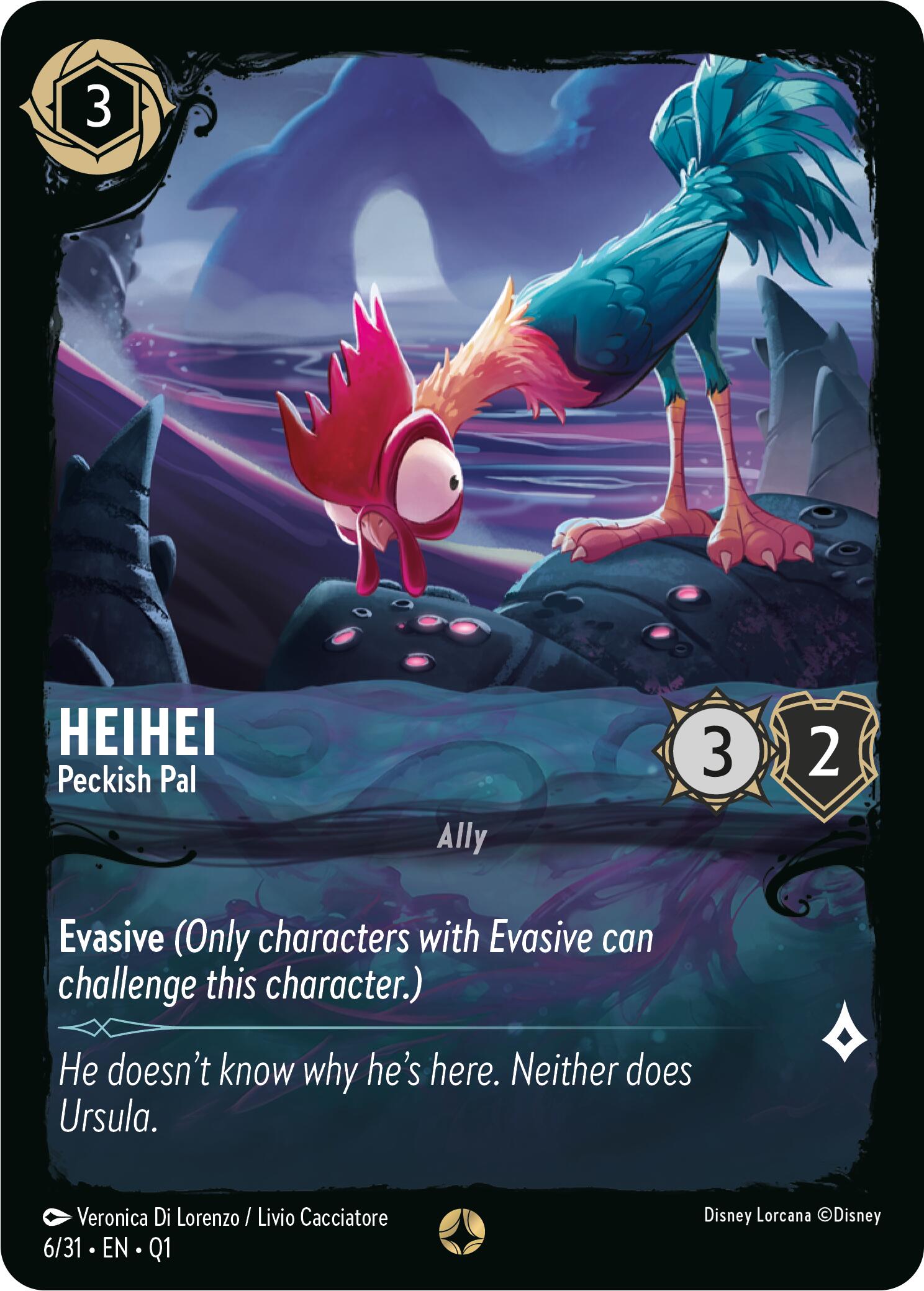 HeiHei - Peckish Pal (6/31) [Illumineer's Quest: Deep Trouble] | I Want That Stuff Brandon