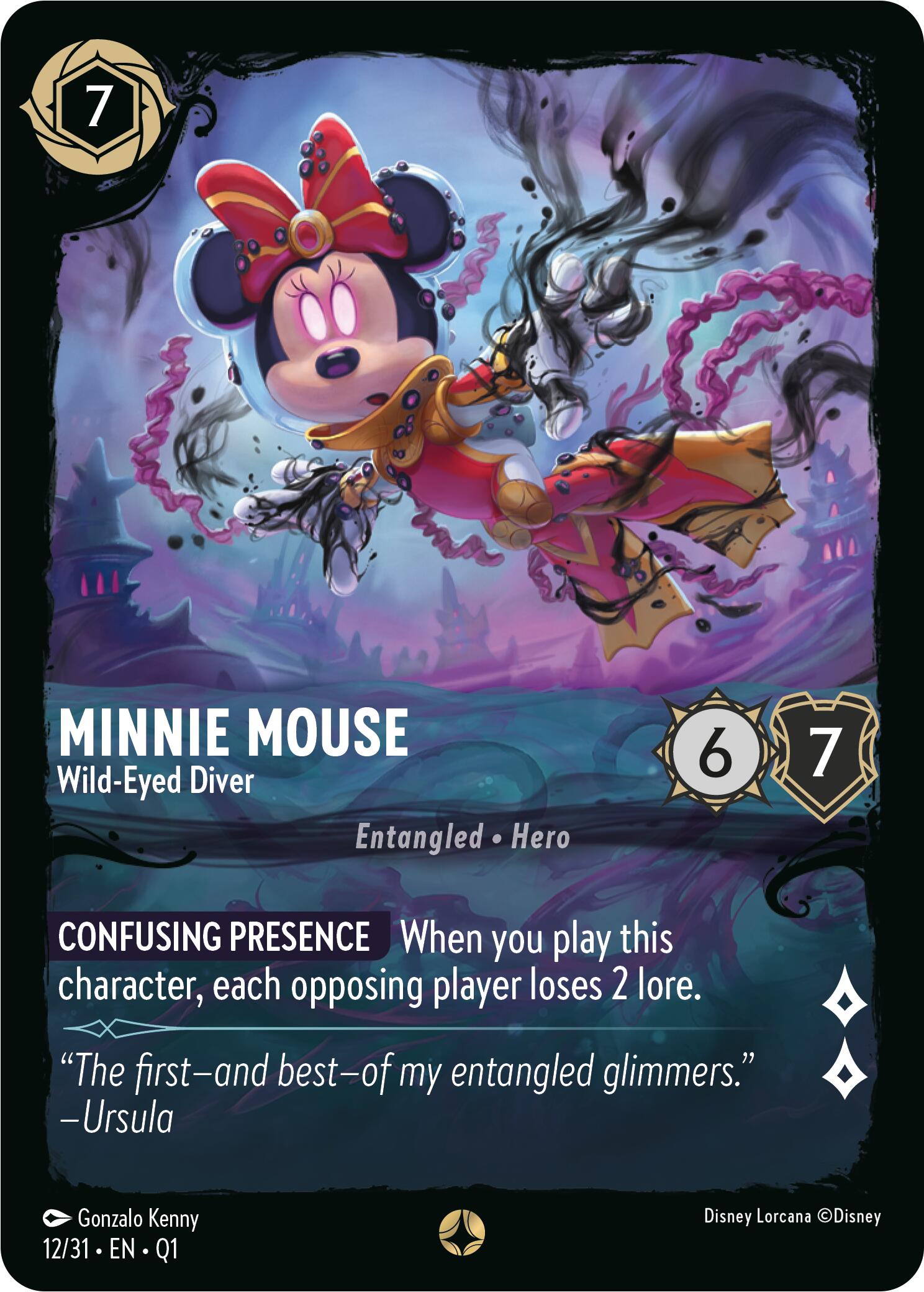 Minnie Mouse - Wild-Eyed Diver (12/31) [Illumineer's Quest: Deep Trouble] | I Want That Stuff Brandon