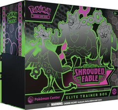 Scarlet & Violet: Shrouded Fable - Elite Trainer Box (Pokemon Center Exclusive) | I Want That Stuff Brandon