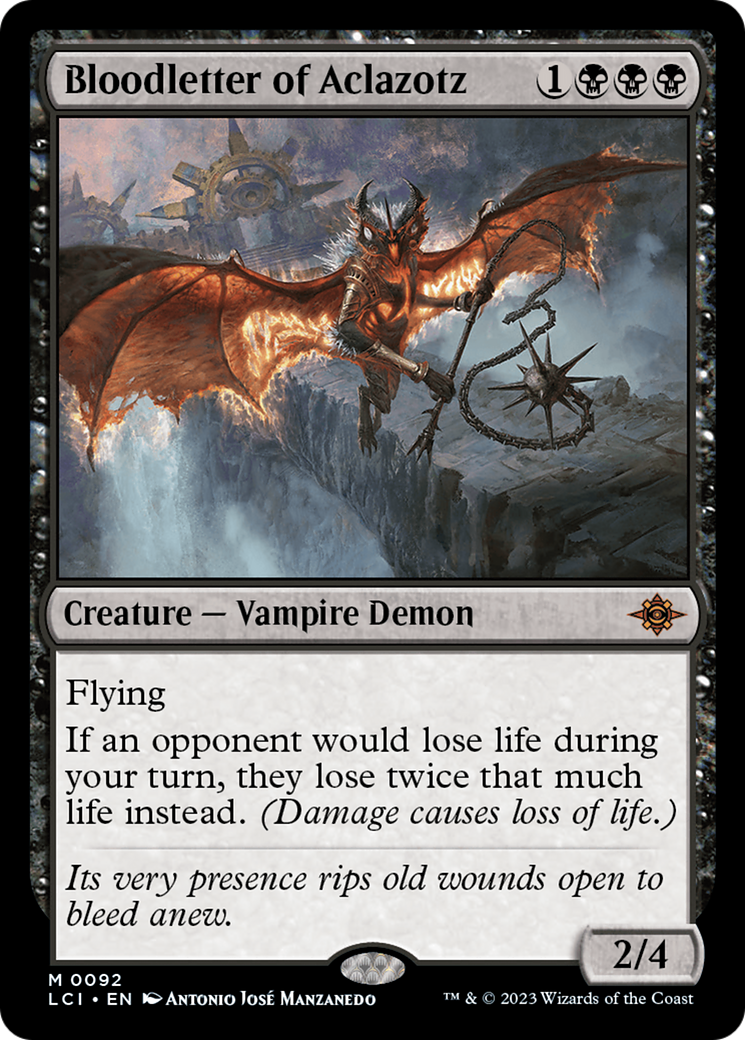 Bloodletter of Aclazotz [The Lost Caverns of Ixalan] | I Want That Stuff Brandon