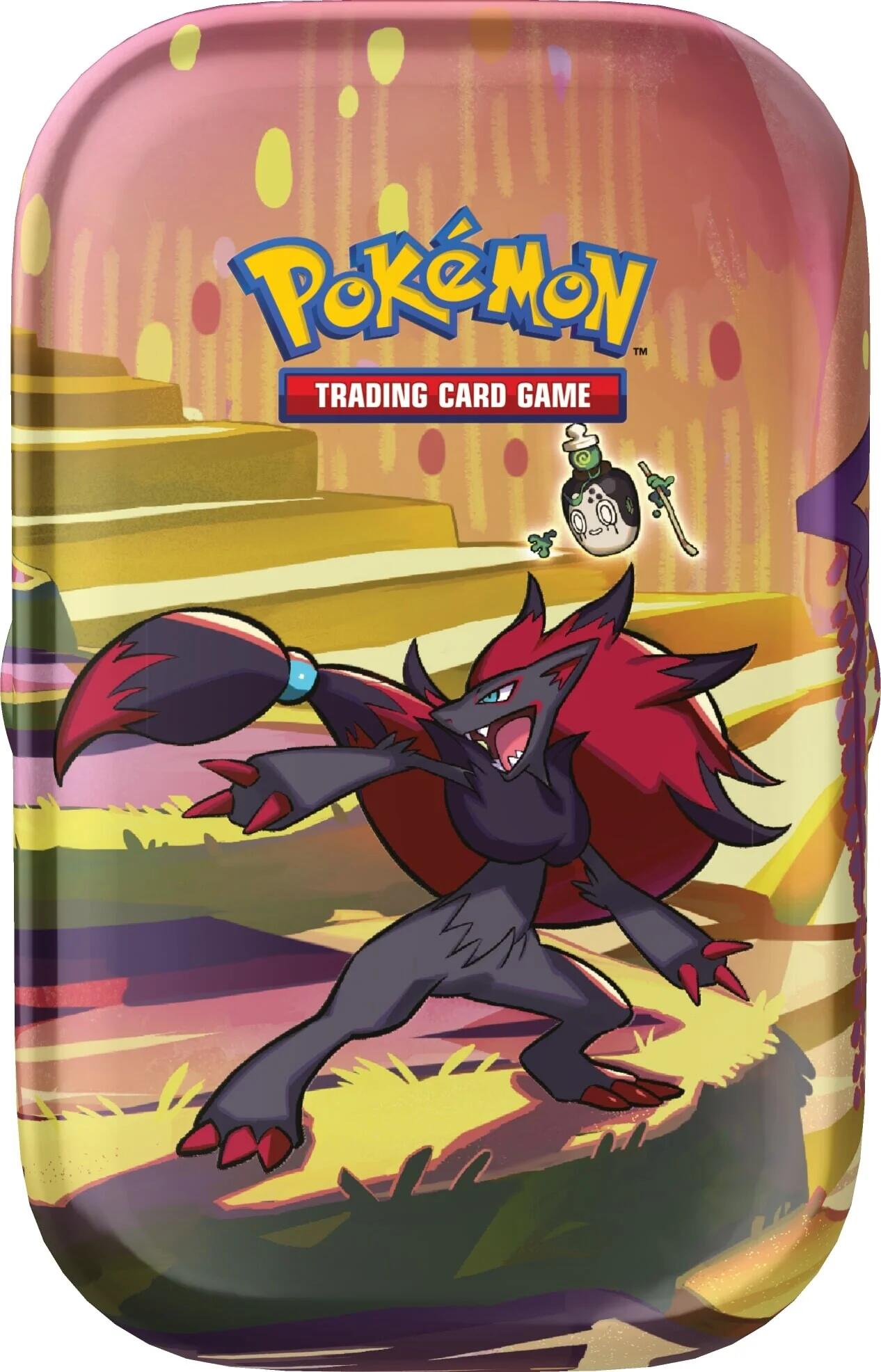 Scarlet & Violet: Shrouded Fable - Mini Tin (Zoroark) | I Want That Stuff Brandon