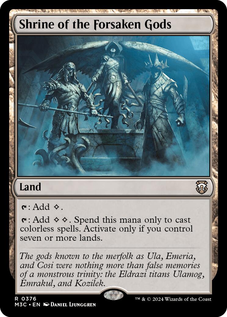 Shrine of the Forsaken Gods [Modern Horizons 3 Commander] | I Want That Stuff Brandon
