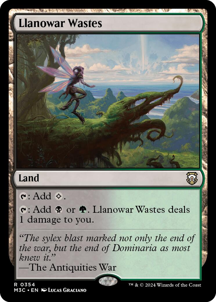 Llanowar Wastes [Modern Horizons 3 Commander] | I Want That Stuff Brandon