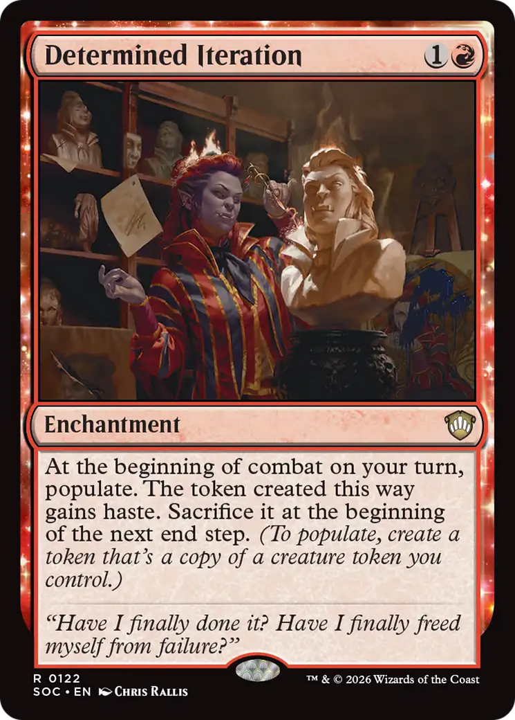 Determined Iteration [Secrets of Strixhaven Commander] | I Want That Stuff Brandon