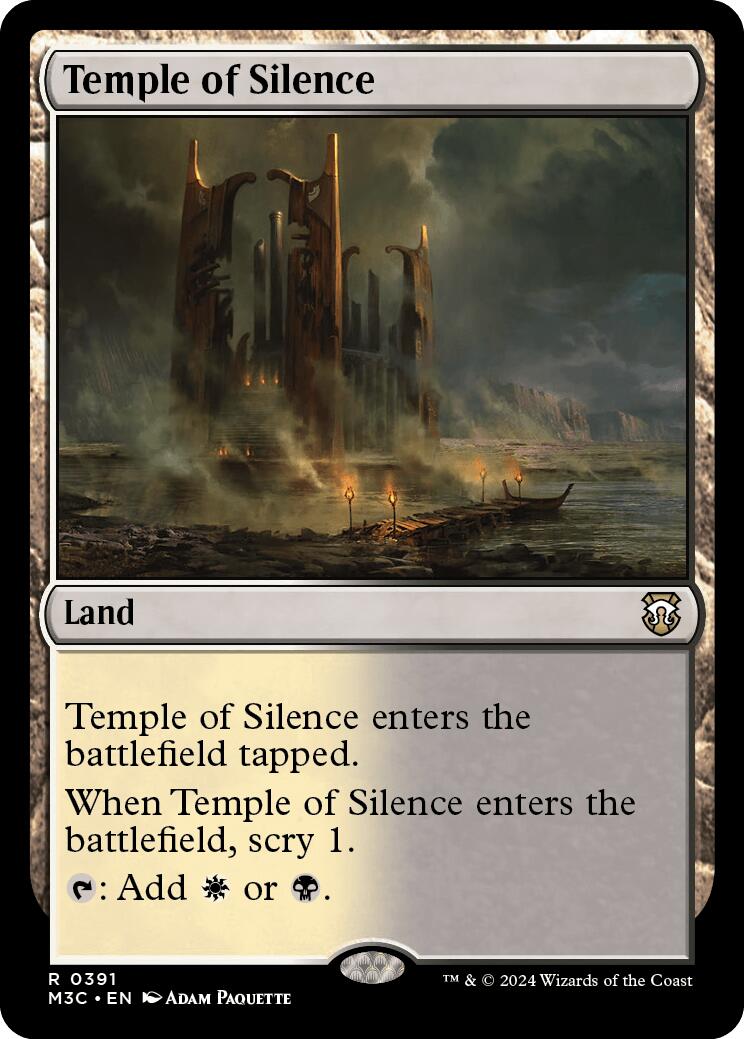 Temple of Silence [Modern Horizons 3 Commander] | I Want That Stuff Brandon