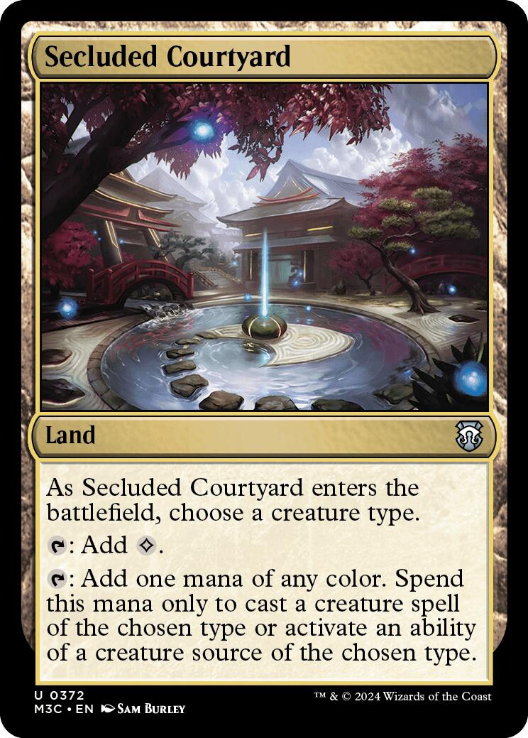 Secluded Courtyard [Modern Horizons 3 Commander] | I Want That Stuff Brandon