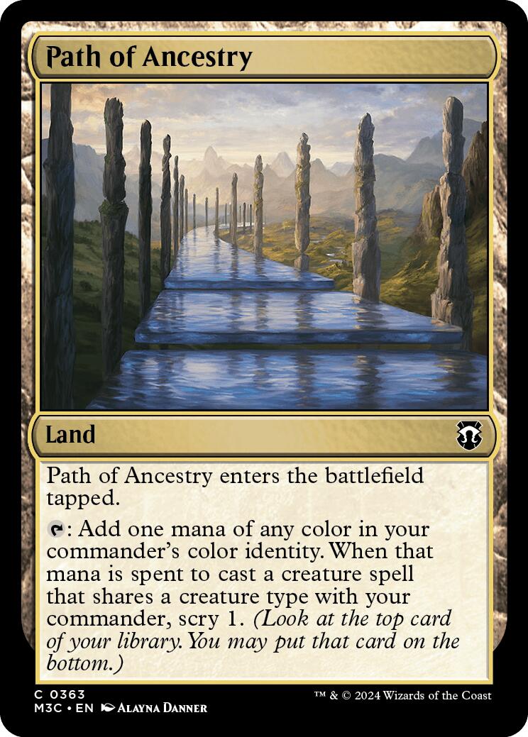 Path of Ancestry [Modern Horizons 3 Commander] | I Want That Stuff Brandon
