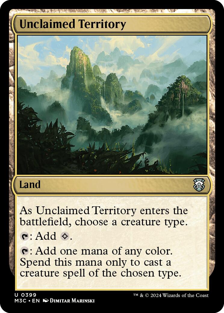Unclaimed Territory [Modern Horizons 3 Commander] | I Want That Stuff Brandon