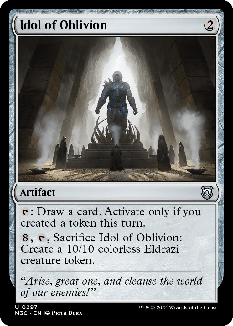 Idol of Oblivion [Modern Horizons 3 Commander] | I Want That Stuff Brandon