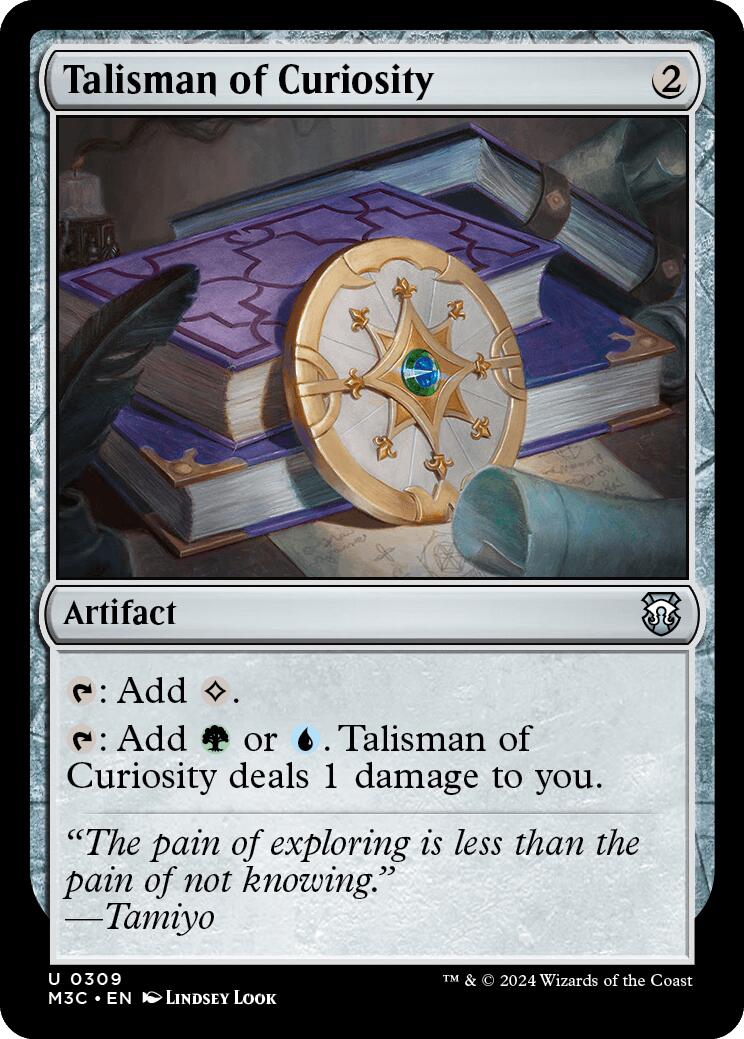 Talisman of Curiosity [Modern Horizons 3 Commander] | I Want That Stuff Brandon