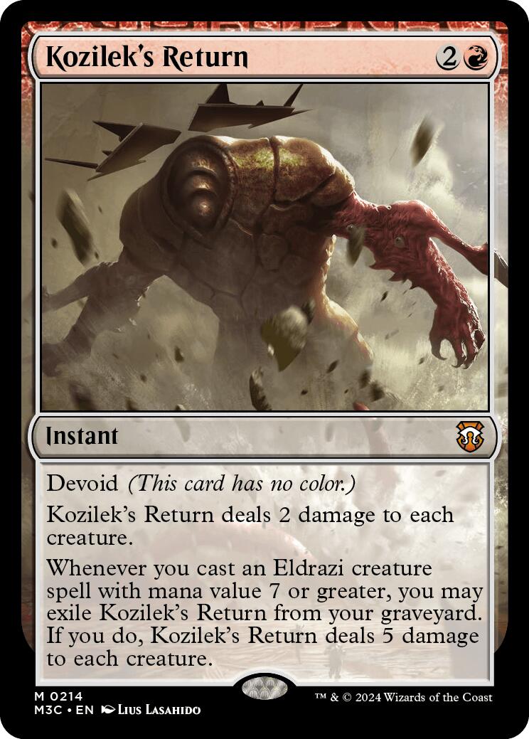 Kozilek's Return [Modern Horizons 3 Commander] | I Want That Stuff Brandon