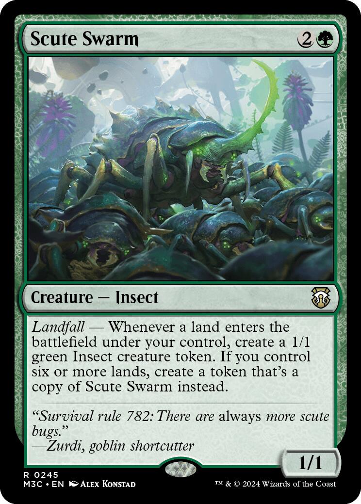 Scute Swarm [Modern Horizons 3 Commander] | I Want That Stuff Brandon