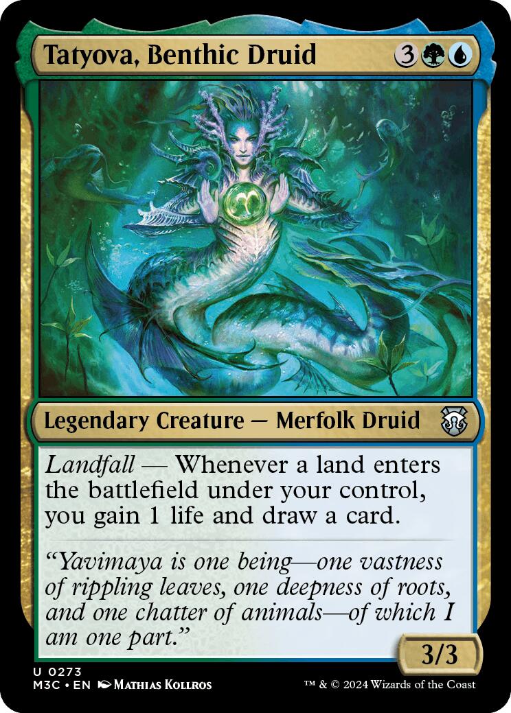 Tatyova, Benthic Druid [Modern Horizons 3 Commander] | I Want That Stuff Brandon