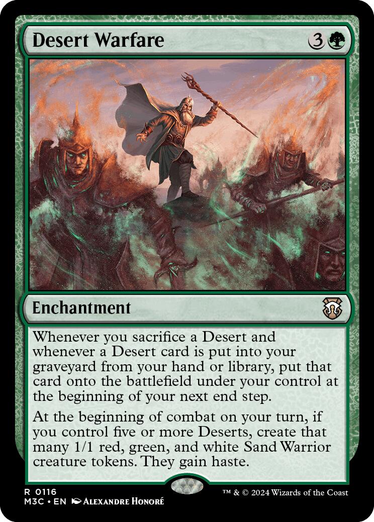 Desert Warfare [Modern Horizons 3 Commander] | I Want That Stuff Brandon