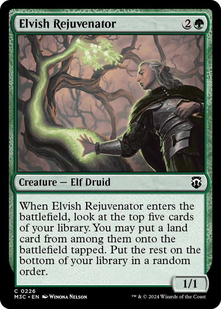 Elvish Rejuvenator [Modern Horizons 3 Commander] | I Want That Stuff Brandon