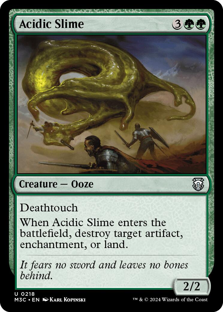 Acidic Slime [Modern Horizons 3 Commander] | I Want That Stuff Brandon