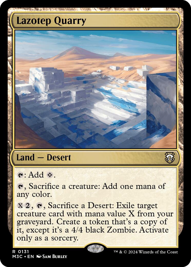 Lazotep Quarry [Modern Horizons 3 Commander] | I Want That Stuff Brandon