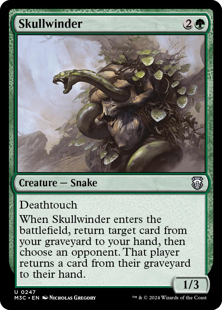 Skullwinder [Modern Horizons 3 Commander] | I Want That Stuff Brandon