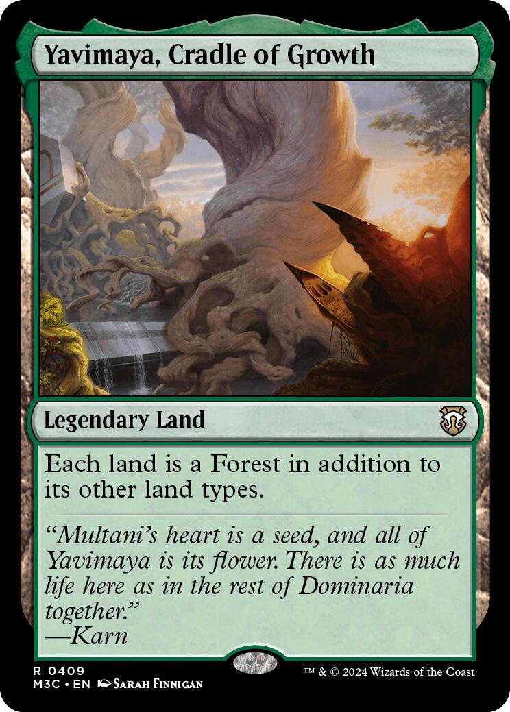 Yavimaya, Cradle of Growth [Modern Horizons 3 Commander] | I Want That Stuff Brandon