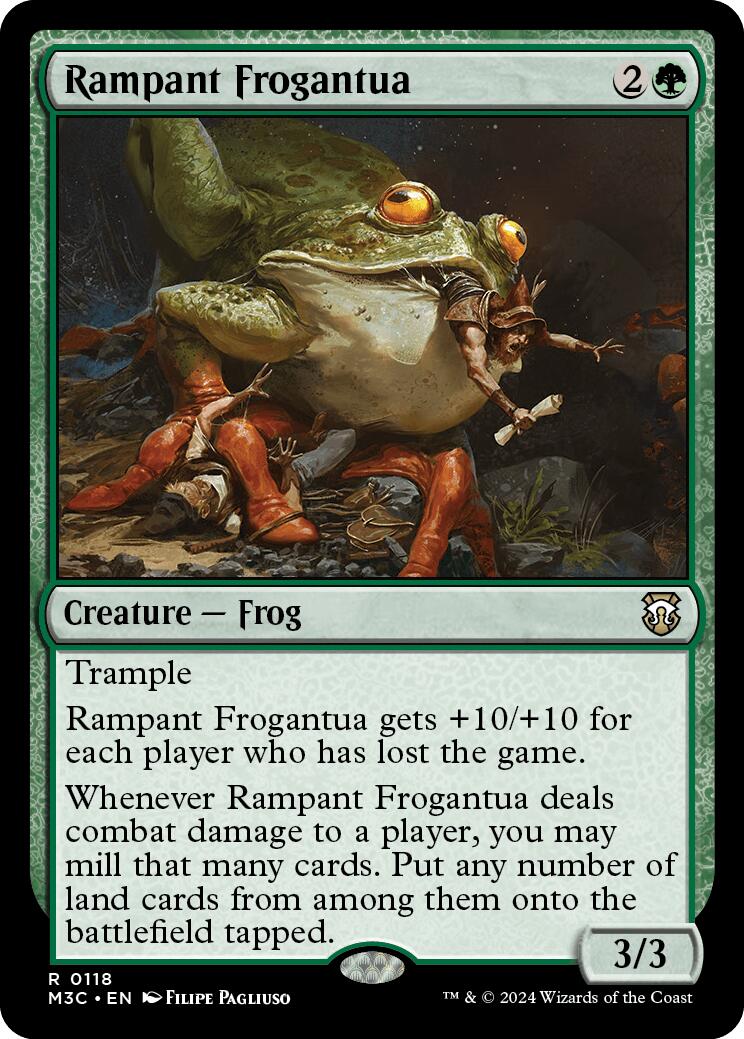 Rampant Frogantua [Modern Horizons 3 Commander] | I Want That Stuff Brandon
