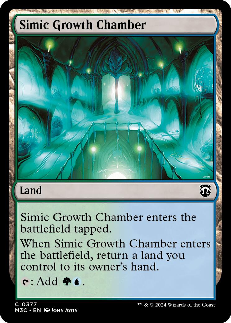 Simic Growth Chamber [Modern Horizons 3 Commander] | I Want That Stuff Brandon