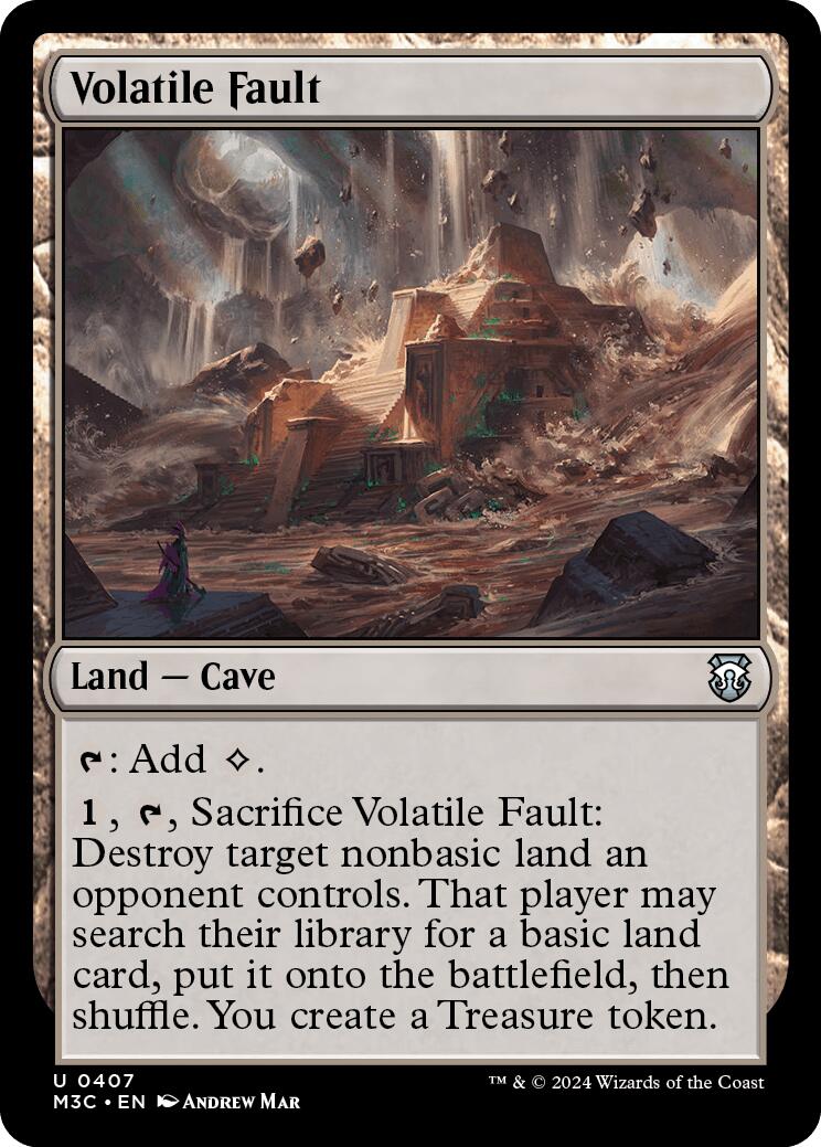 Volatile Fault [Modern Horizons 3 Commander] | I Want That Stuff Brandon