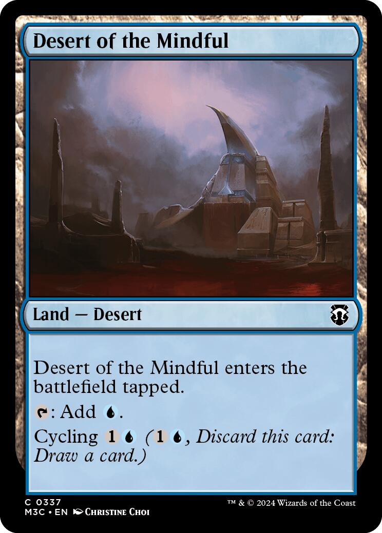 Desert of the Mindful [Modern Horizons 3 Commander] | I Want That Stuff Brandon