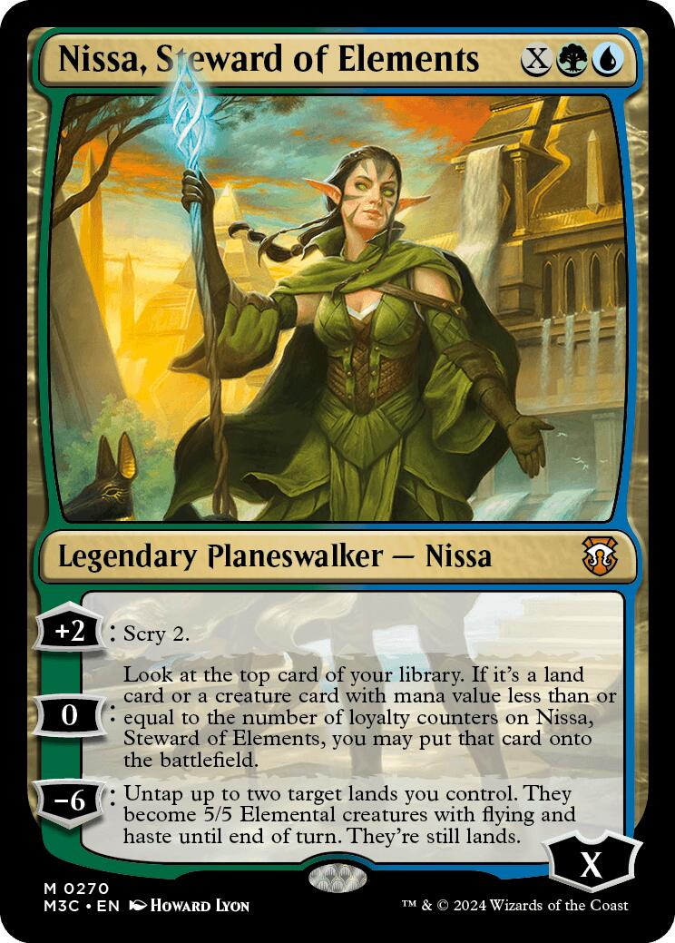 Nissa, Steward of Elements [Modern Horizons 3 Commander] | I Want That Stuff Brandon