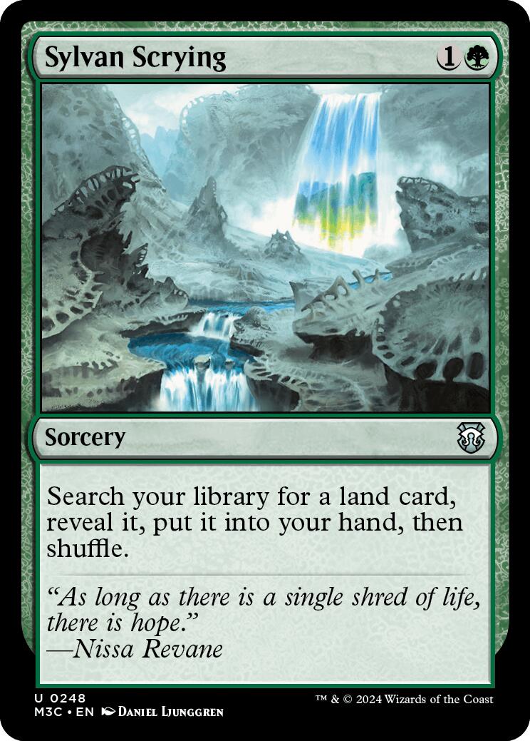 Sylvan Scrying [Modern Horizons 3 Commander] | I Want That Stuff Brandon