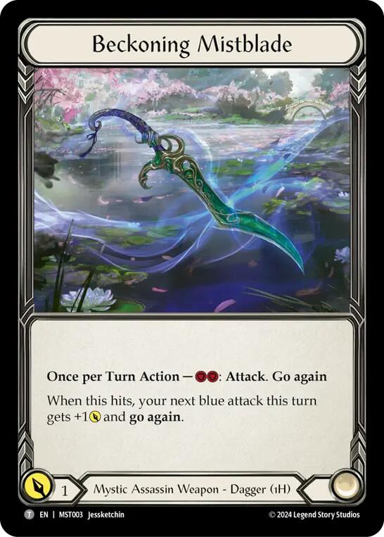 Beckoning Mistblade // Tiger Taming Khakkara [MST003//MST159] (Part the Mistveil) | I Want That Stuff Brandon