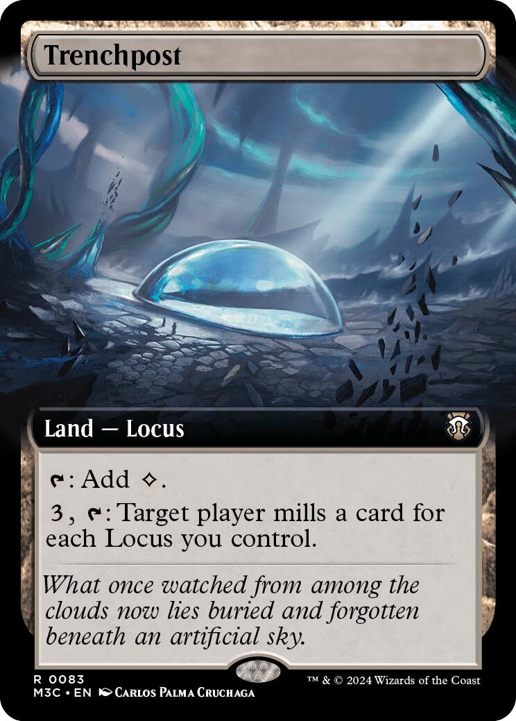 Trenchpost (Extended Art) [Modern Horizons 3 Commander] | I Want That Stuff Brandon
