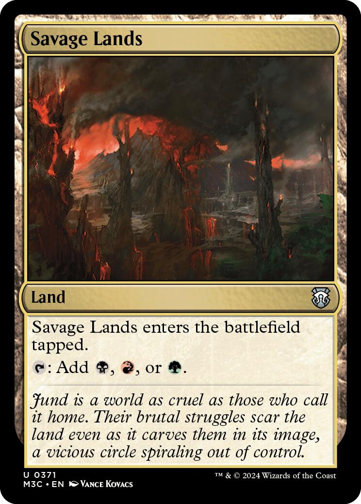 Savage Lands [Modern Horizons 3 Commander] | I Want That Stuff Brandon