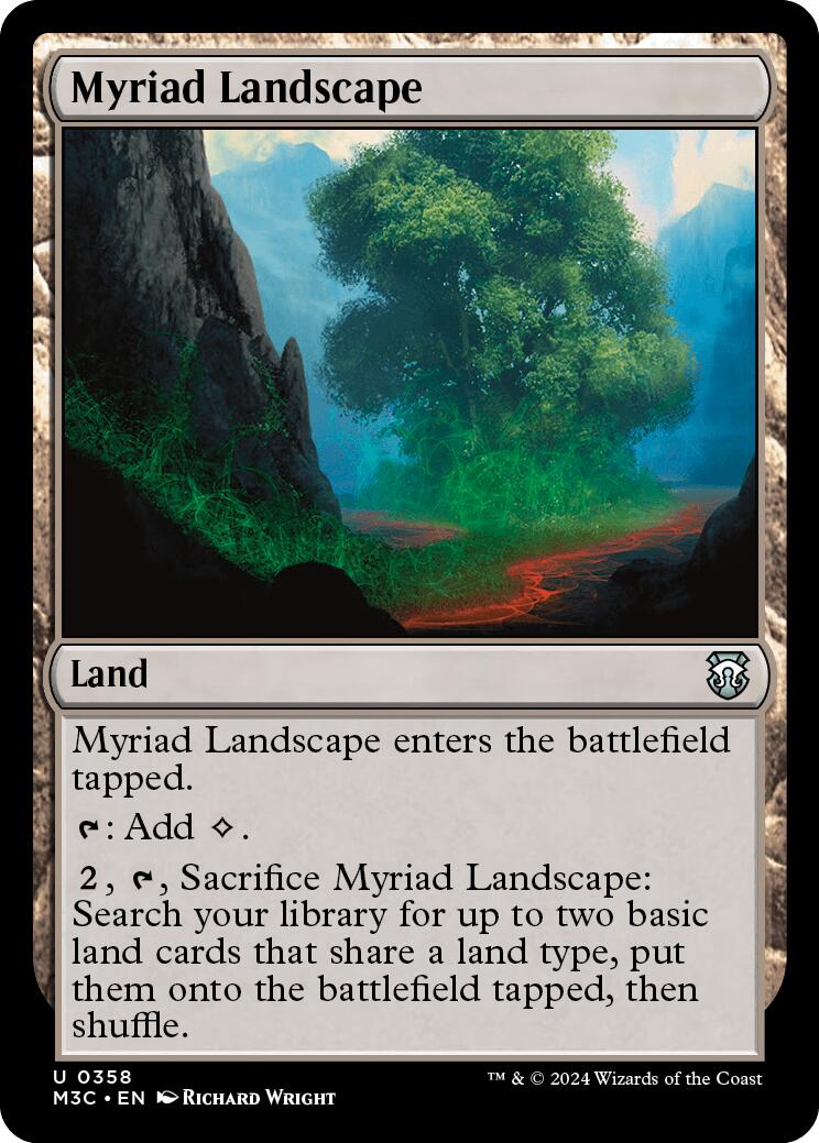 Myriad Landscape [Modern Horizons 3 Commander] | I Want That Stuff Brandon