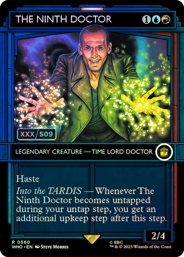 The Ninth Doctor (Serial Numbered) [Doctor Who] | I Want That Stuff Brandon