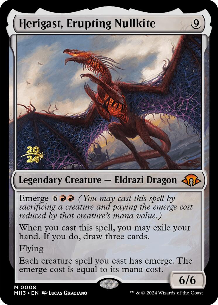 Herigast, Erupting Nullkite [Modern Horizons 3 Prerelease Promos] | I Want That Stuff Brandon