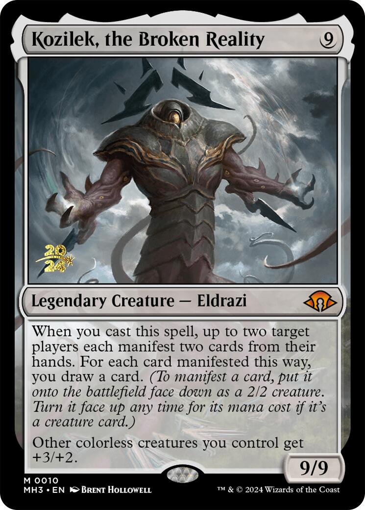 Kozilek, the Broken Reality [Modern Horizons 3 Prerelease Promos] | I Want That Stuff Brandon