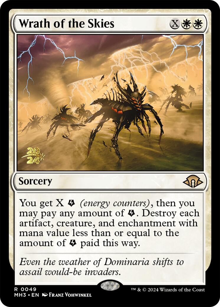 Wrath of the Skies [Modern Horizons 3 Prerelease Promos] | I Want That Stuff Brandon