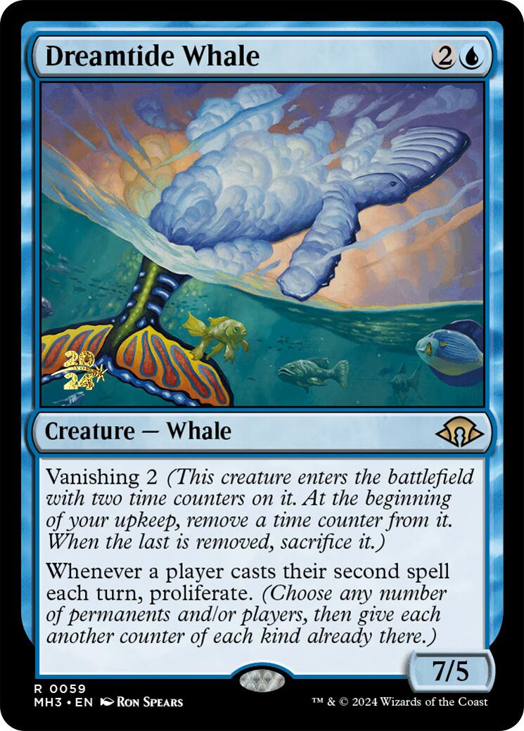 Dreamtide Whale [Modern Horizons 3 Prerelease Promos] | I Want That Stuff Brandon