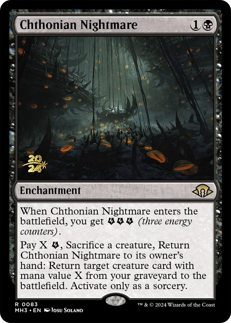 Chthonian Nightmare [Modern Horizons 3 Prerelease Promos] | I Want That Stuff Brandon